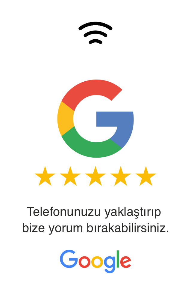 Google Yorum Kartı Ön Yüz